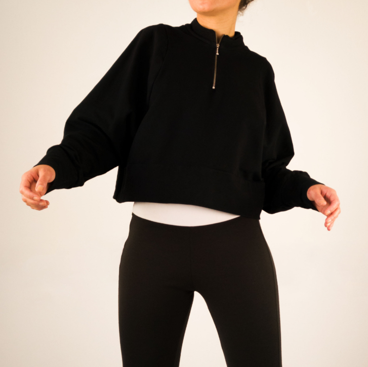 CROP STELLA Minimalistisches Cropped-Top Keijn