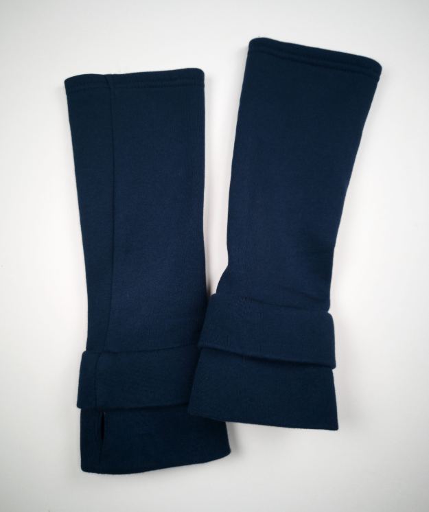 BLUE BIG FOLD Ärmelstulpen Keijn