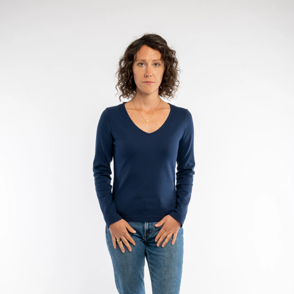 Nachhaltiges Longsleeve aus recycelter Baumwolle ever&anon