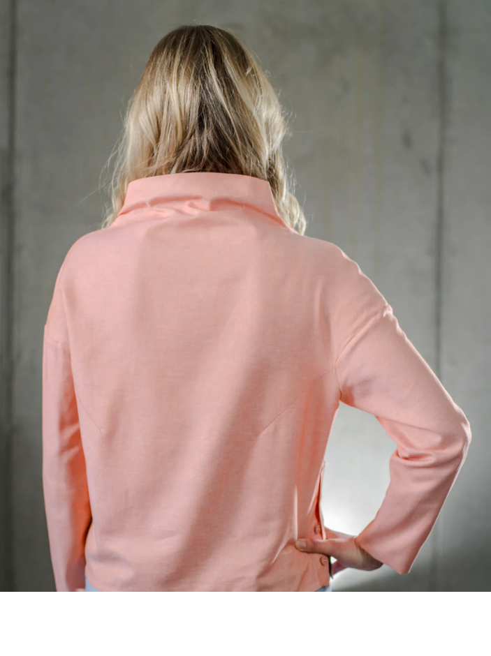 Nachhaltige Bluse aus recycelter Baumwolle ever&anon