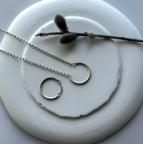 Circles Ring Sterlingsilber Kristin Elm