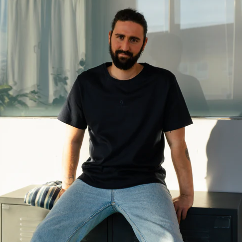 Nachhaltiges T-Shirt Bio-Baumwolle Iconic Navy ever&anon