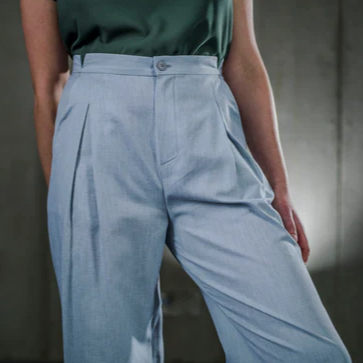 Baumwollhose aus recycelter Baumwolle ever&anon