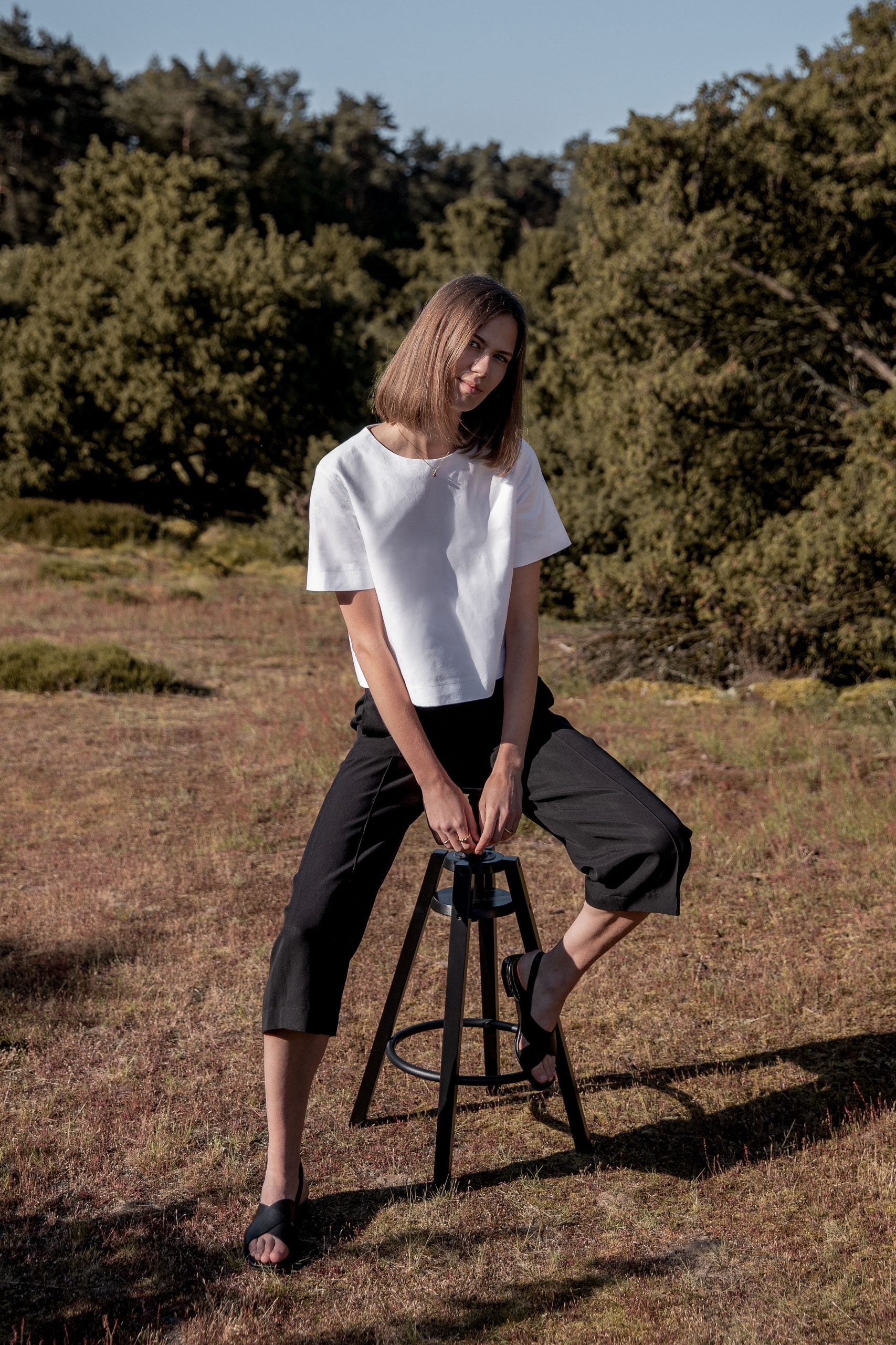 Bluse DAMIL.A Pearl White VAELU