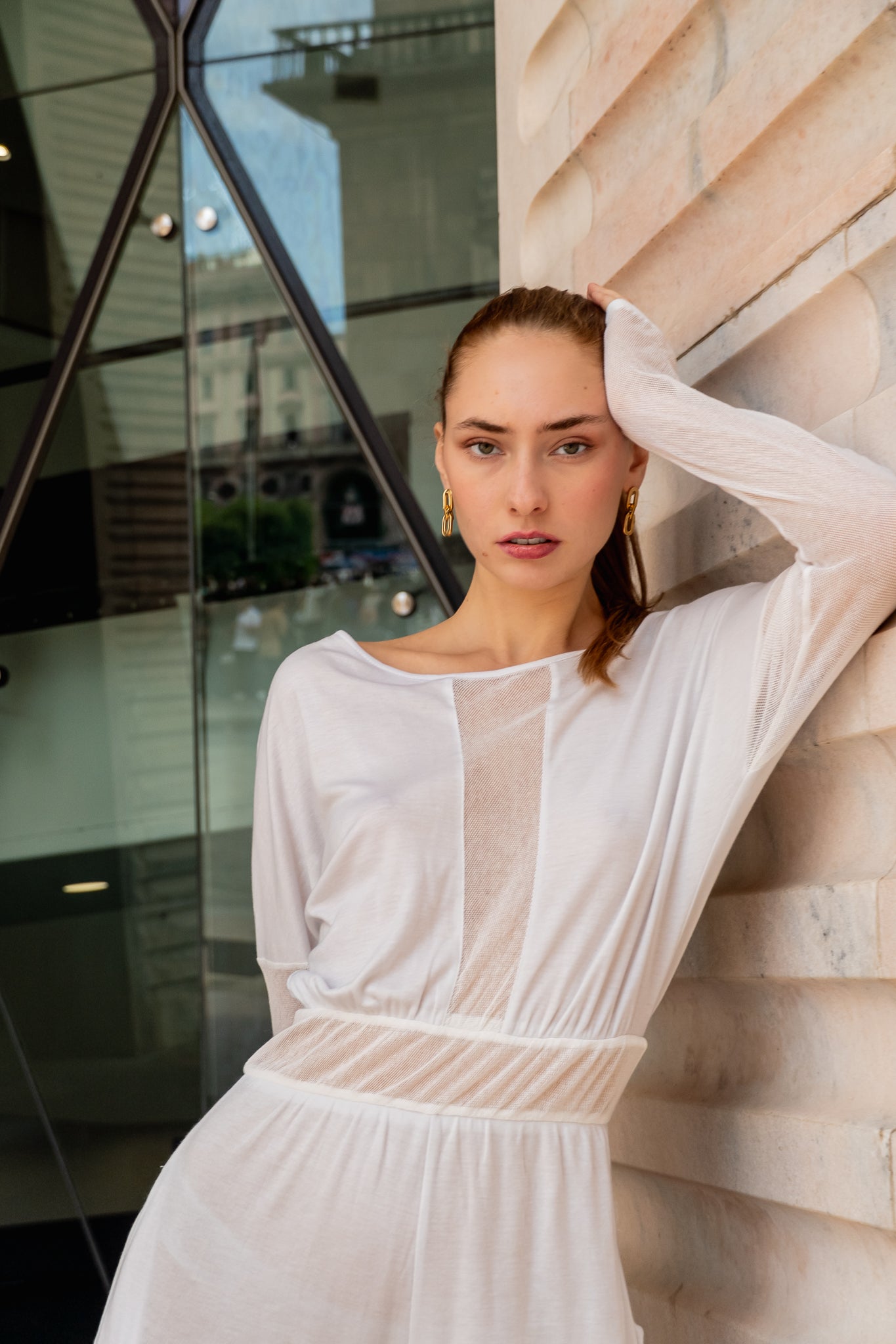 Bequemer Overall aus seidenweichem Tencel - Y-05 Yoga Livestyle Fashion