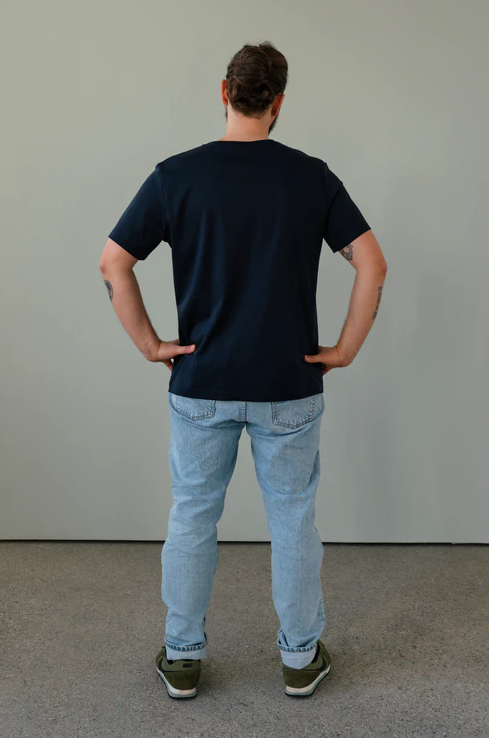 Nachhaltiges T-Shirt Bio-Baumwolle Iconic Navy ever&anon