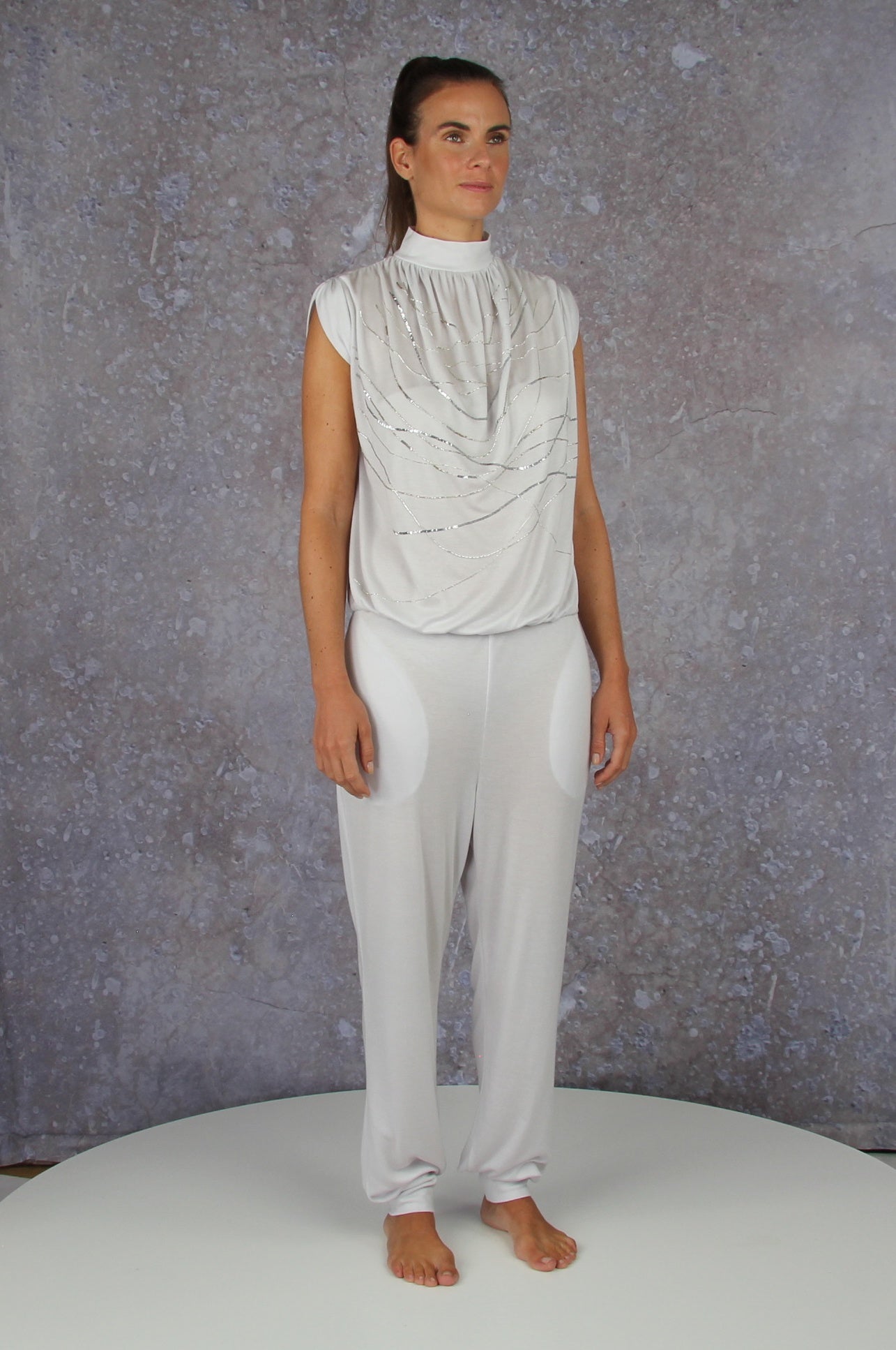 Eleganter Tencel-Jumpsuit - Y-05 Yoga Livestyle Fashion