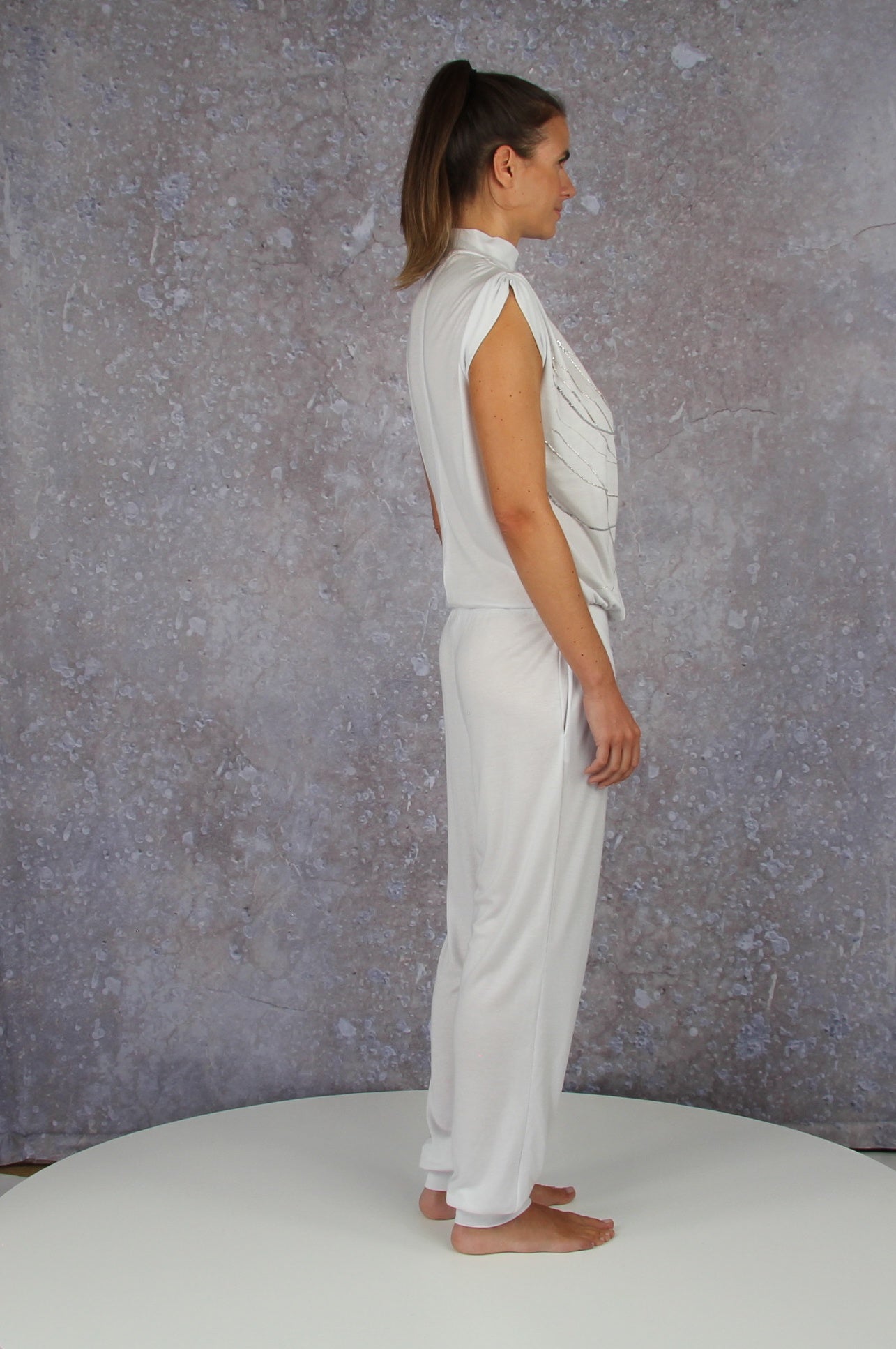 Eleganter Tencel-Jumpsuit - Y-05 Yoga Livestyle Fashion