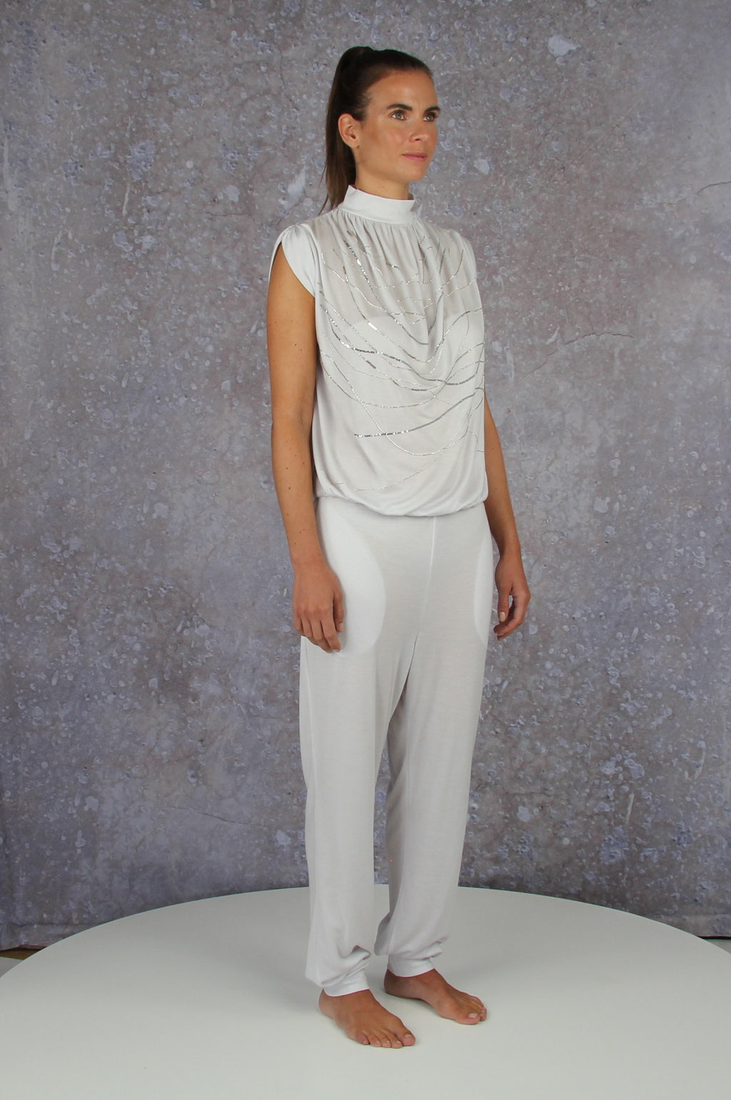 Eleganter Tencel-Jumpsuit - Y-05 Yoga Livestyle Fashion