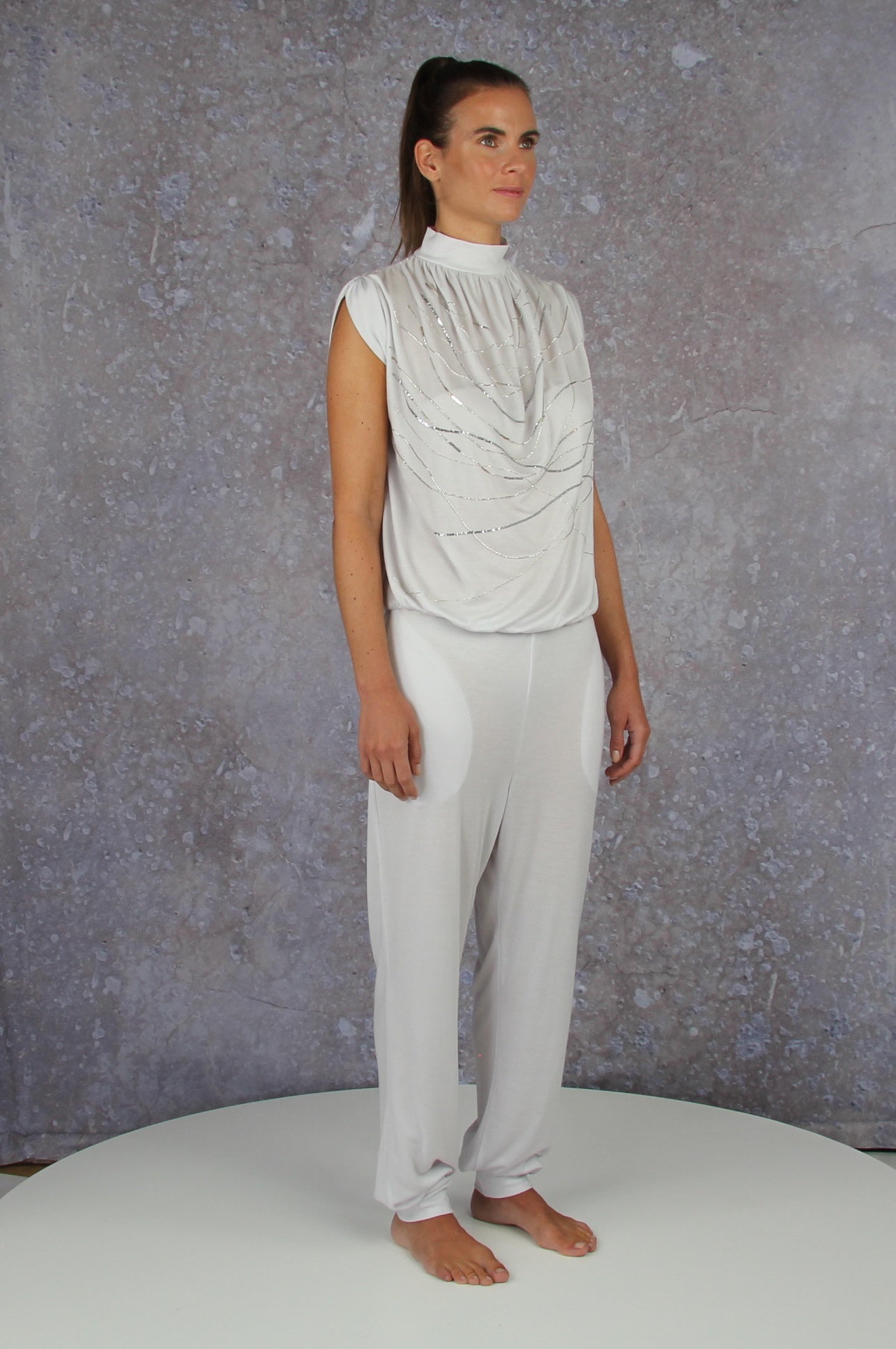 Eleganter Tencel-Jumpsuit - Y-05 Yoga Livestyle Fashion