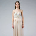 MAHA Handbesticktes Bustier Iimaima