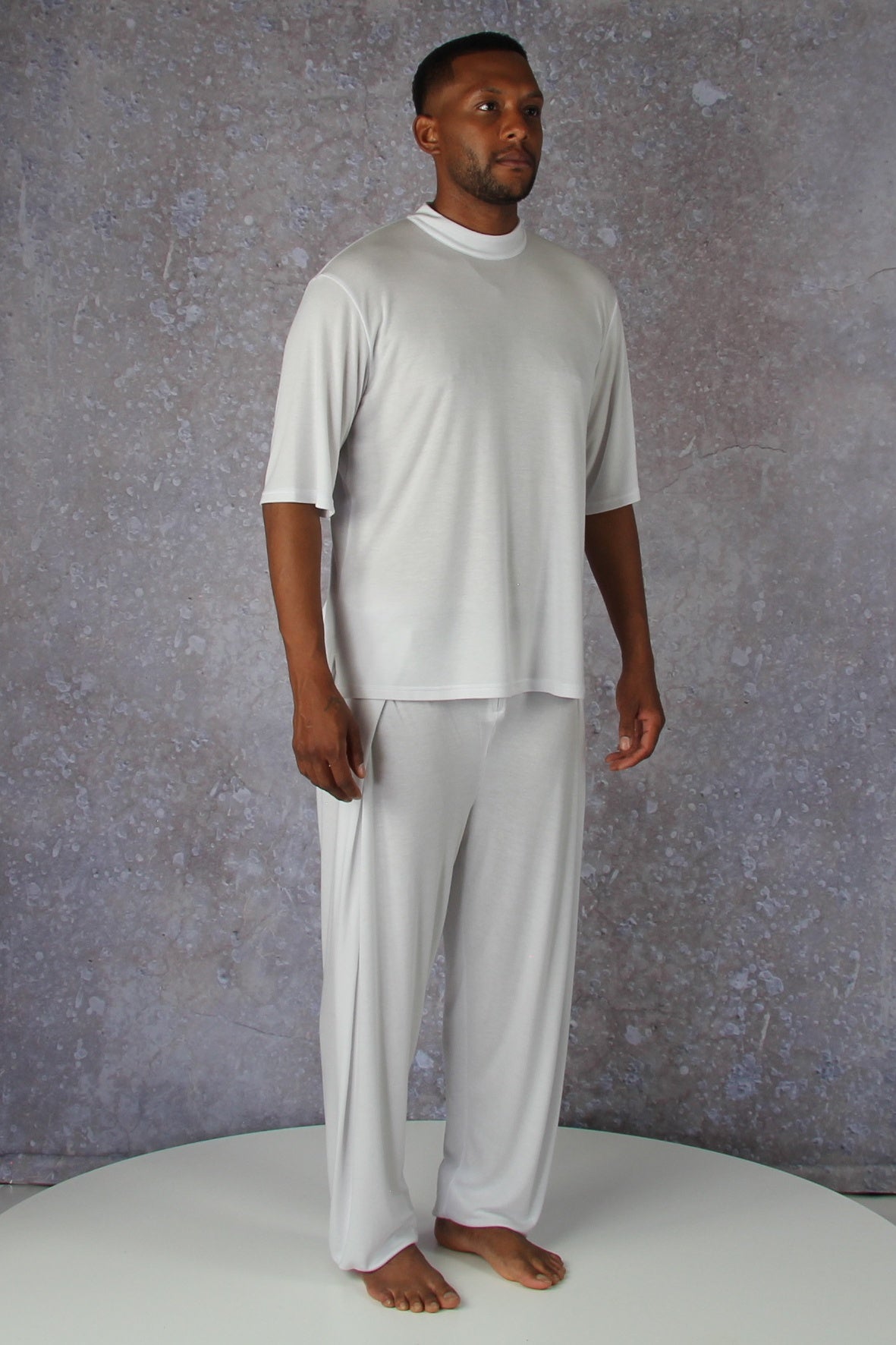 Zweiteiliges Herren-Set aus ultraweichem Tencel - Y-05 Yoga Livestyle Fashion