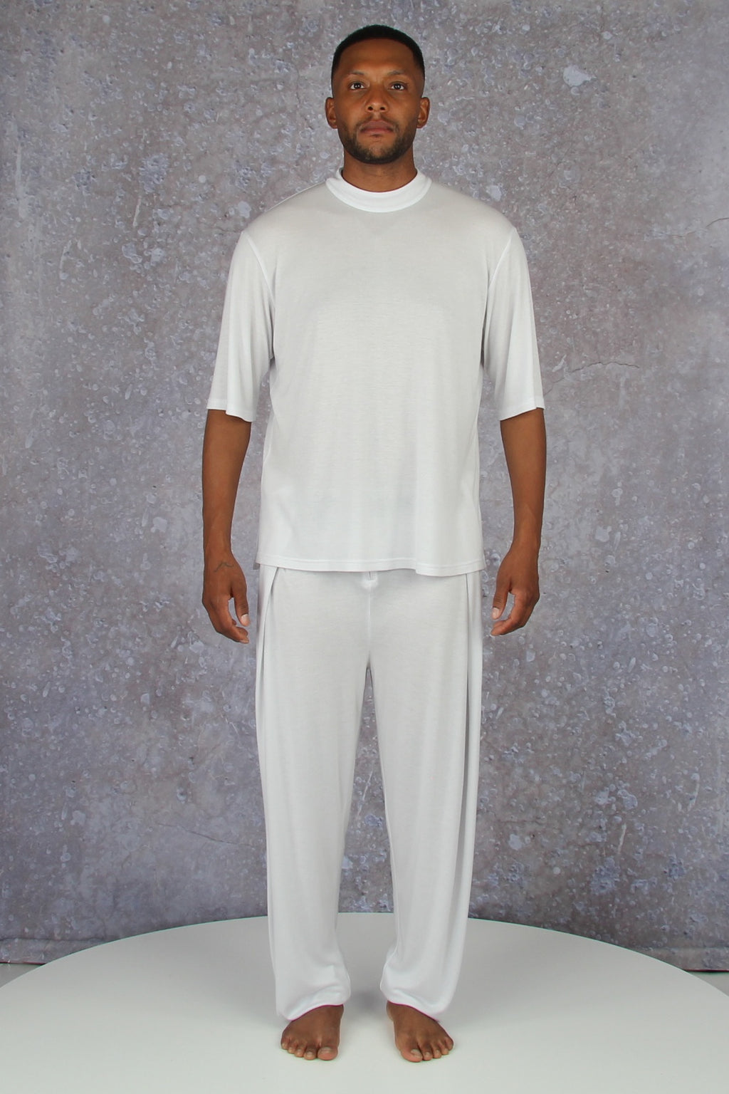 Zweiteiliges Herren-Set aus ultraweichem Tencel - Y-05 Yoga Livestyle Fashion