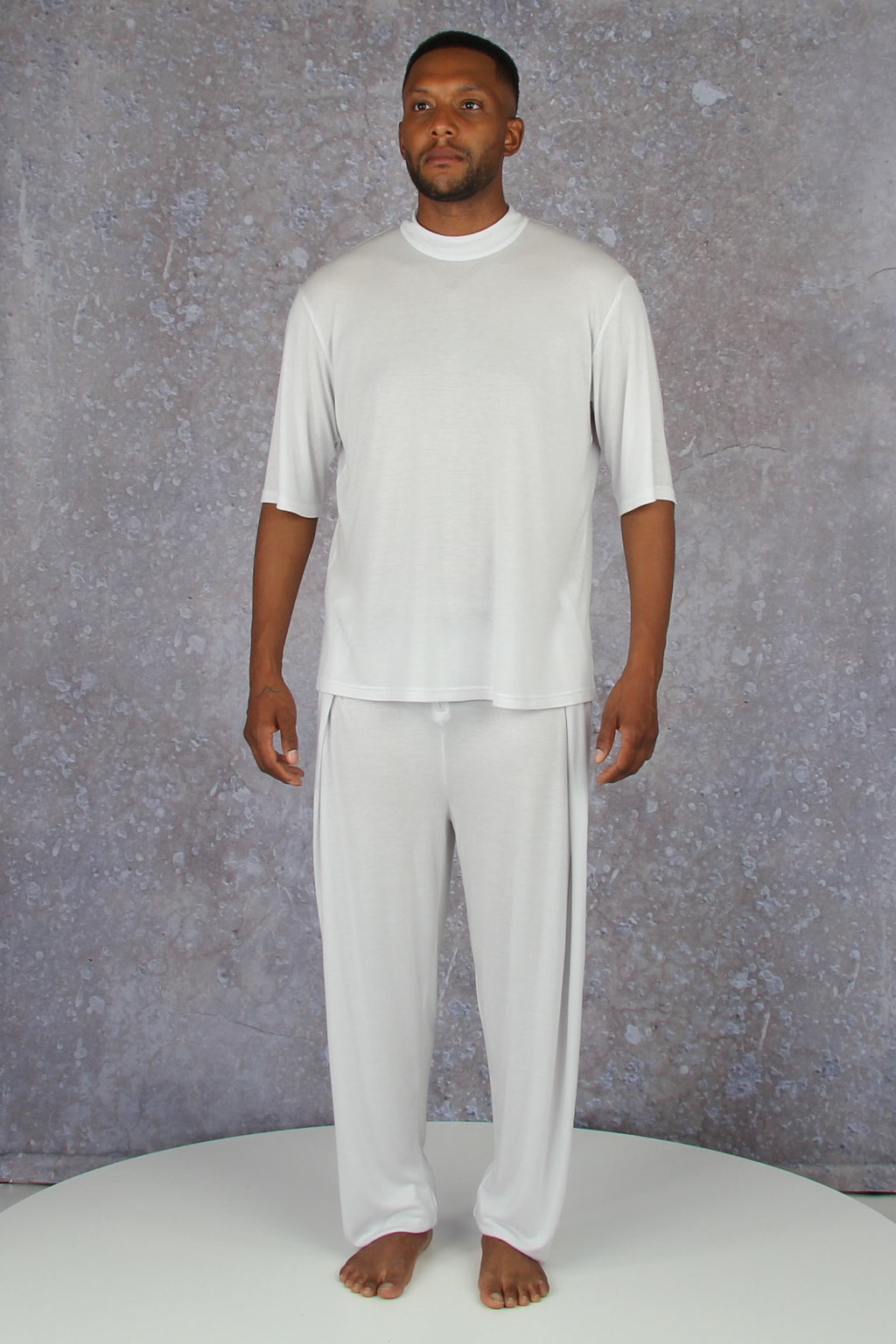 Zweiteiliges Herren-Set aus ultraweichem Tencel - Y-05 Yoga Livestyle Fashion