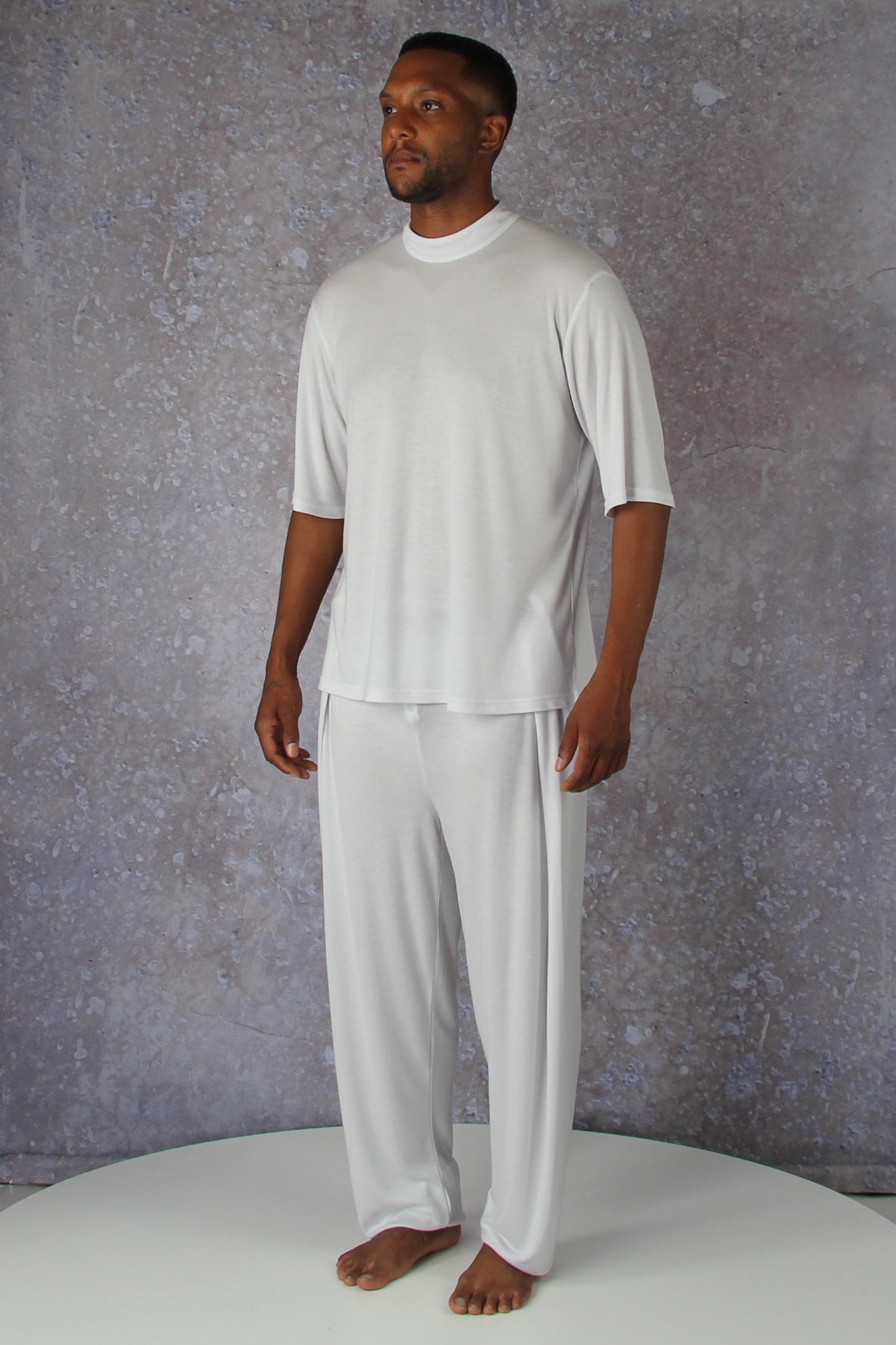 Zweiteiliges Herren-Set aus ultraweichem Tencel - Y-05 Yoga Livestyle Fashion