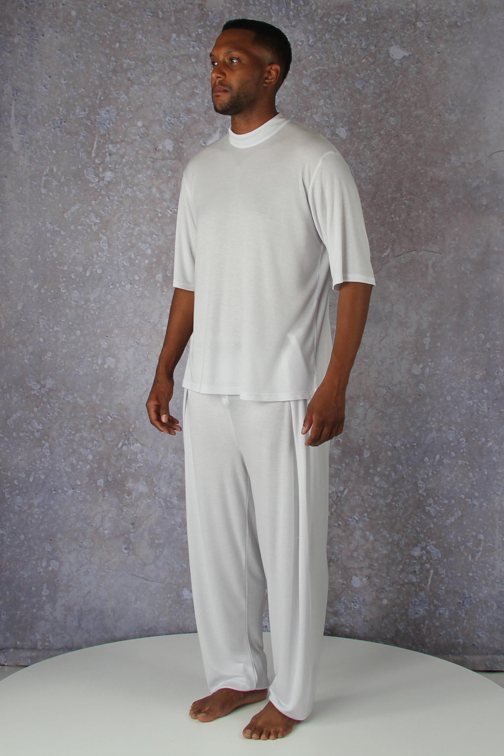 Zweiteiliges Herren-Set aus ultraweichem Tencel - Y-05 Yoga Livestyle Fashion