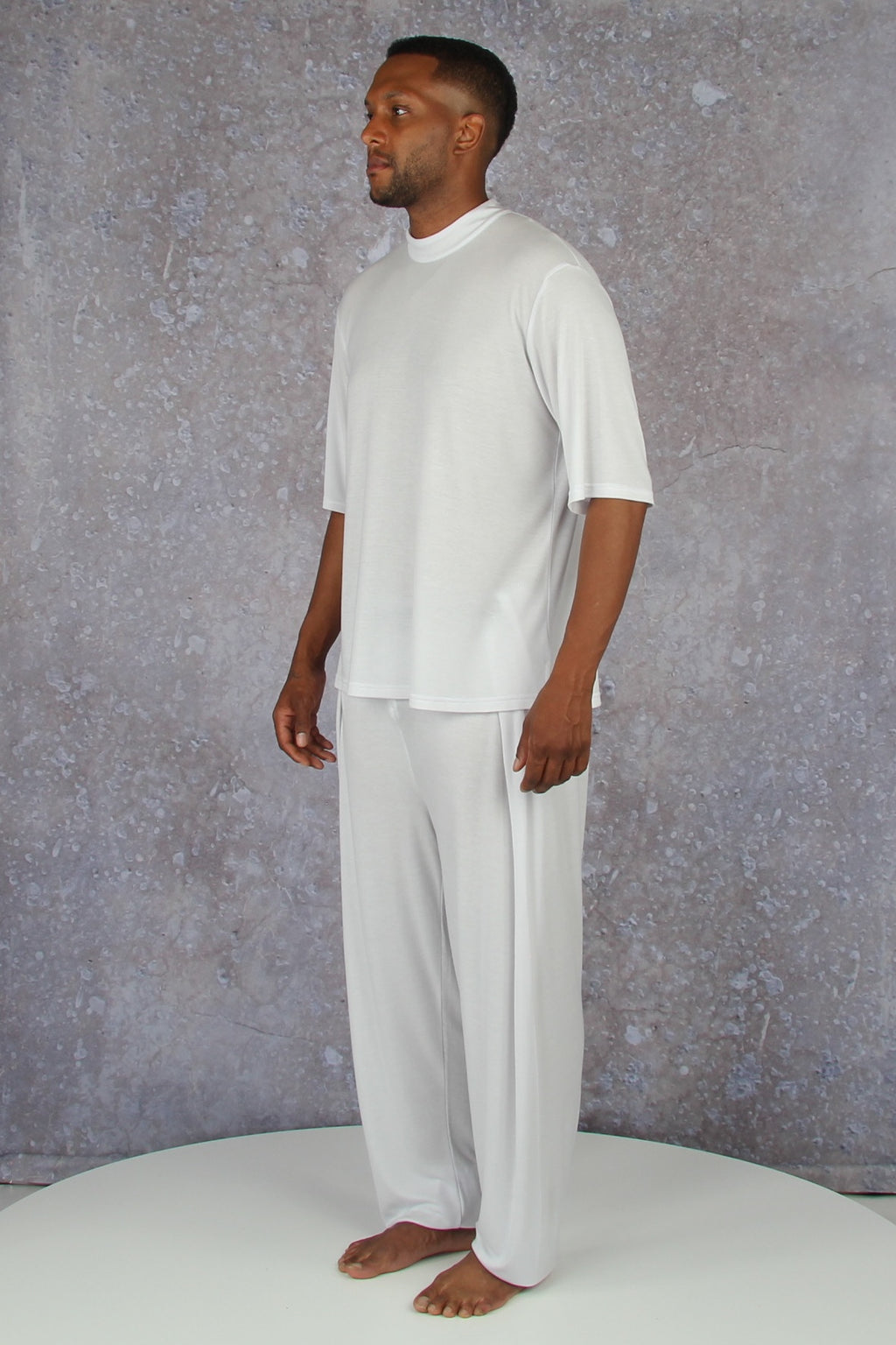 Zweiteiliges Herren-Set aus ultraweichem Tencel - Y-05 Yoga Livestyle Fashion