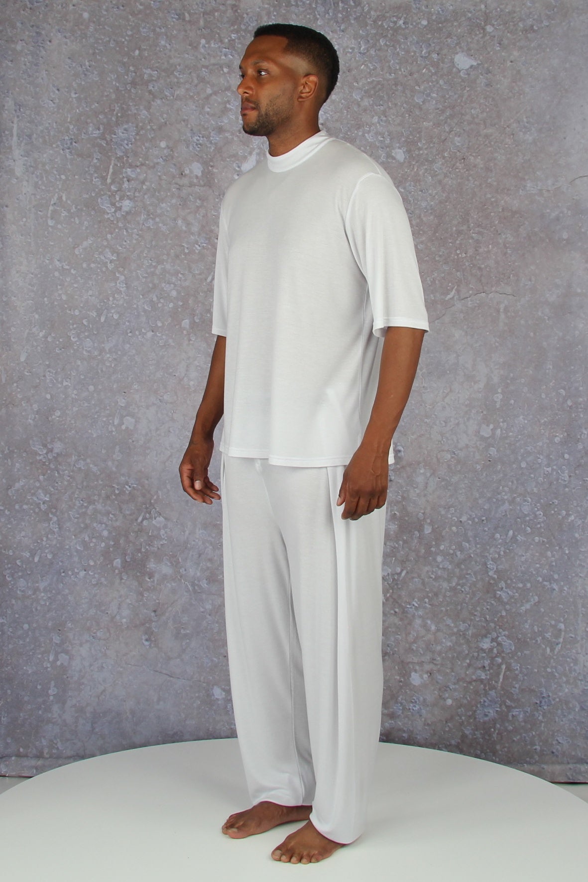 Zweiteiliges Herren-Set aus ultraweichem Tencel - Y-05 Yoga Livestyle Fashion