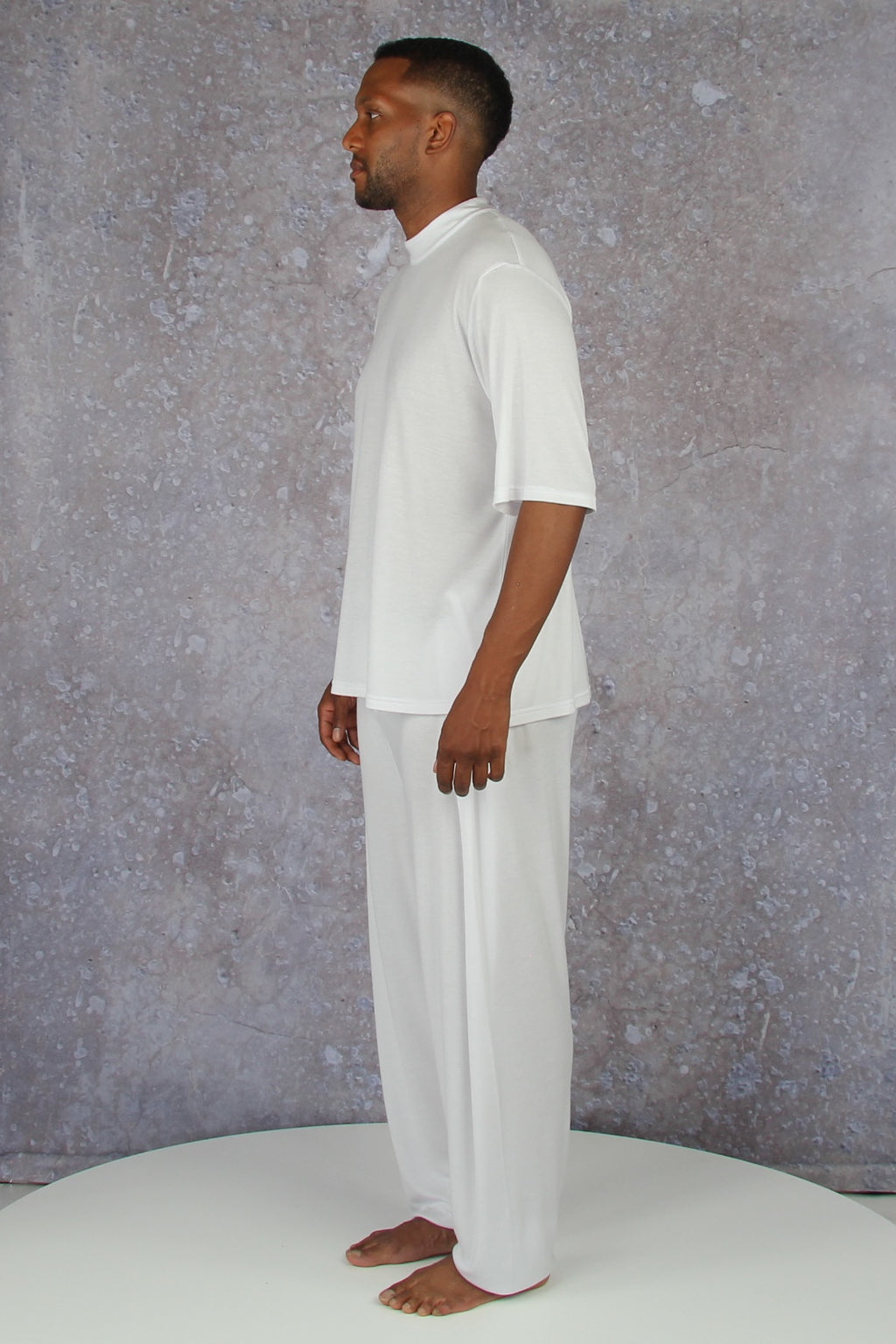 Zweiteiliges Herren-Set aus ultraweichem Tencel - Y-05 Yoga Livestyle Fashion