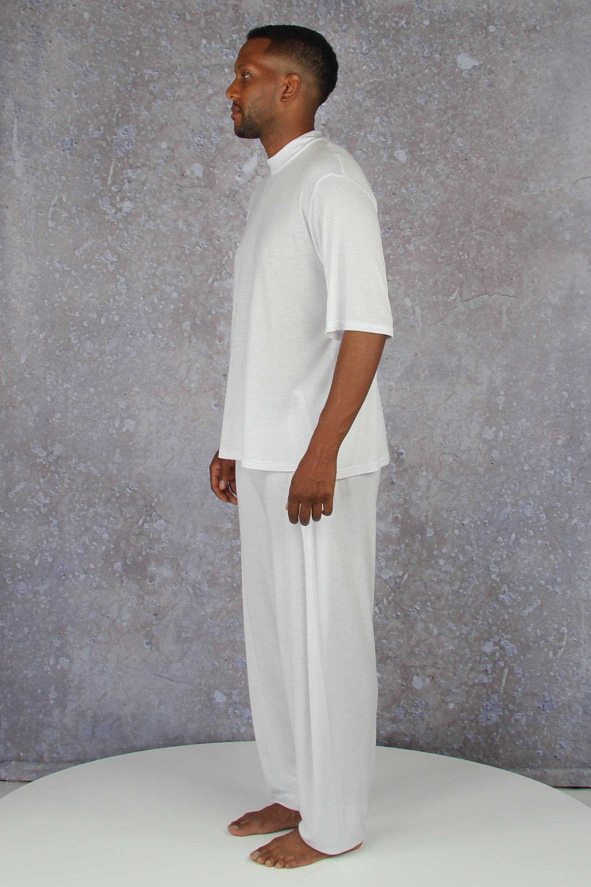 Zweiteiliges Herren-Set aus ultraweichem Tencel - Y-05 Yoga Livestyle Fashion