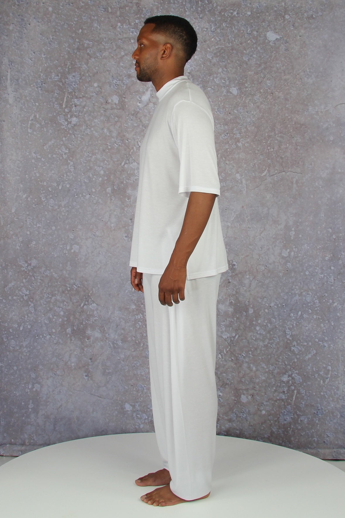 Zweiteiliges Herren-Set aus ultraweichem Tencel - Y-05 Yoga Livestyle Fashion