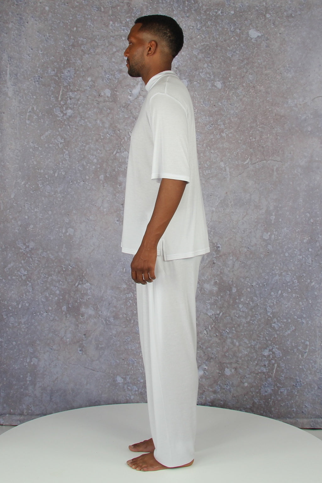 Zweiteiliges Herren-Set aus ultraweichem Tencel - Y-05 Yoga Livestyle Fashion