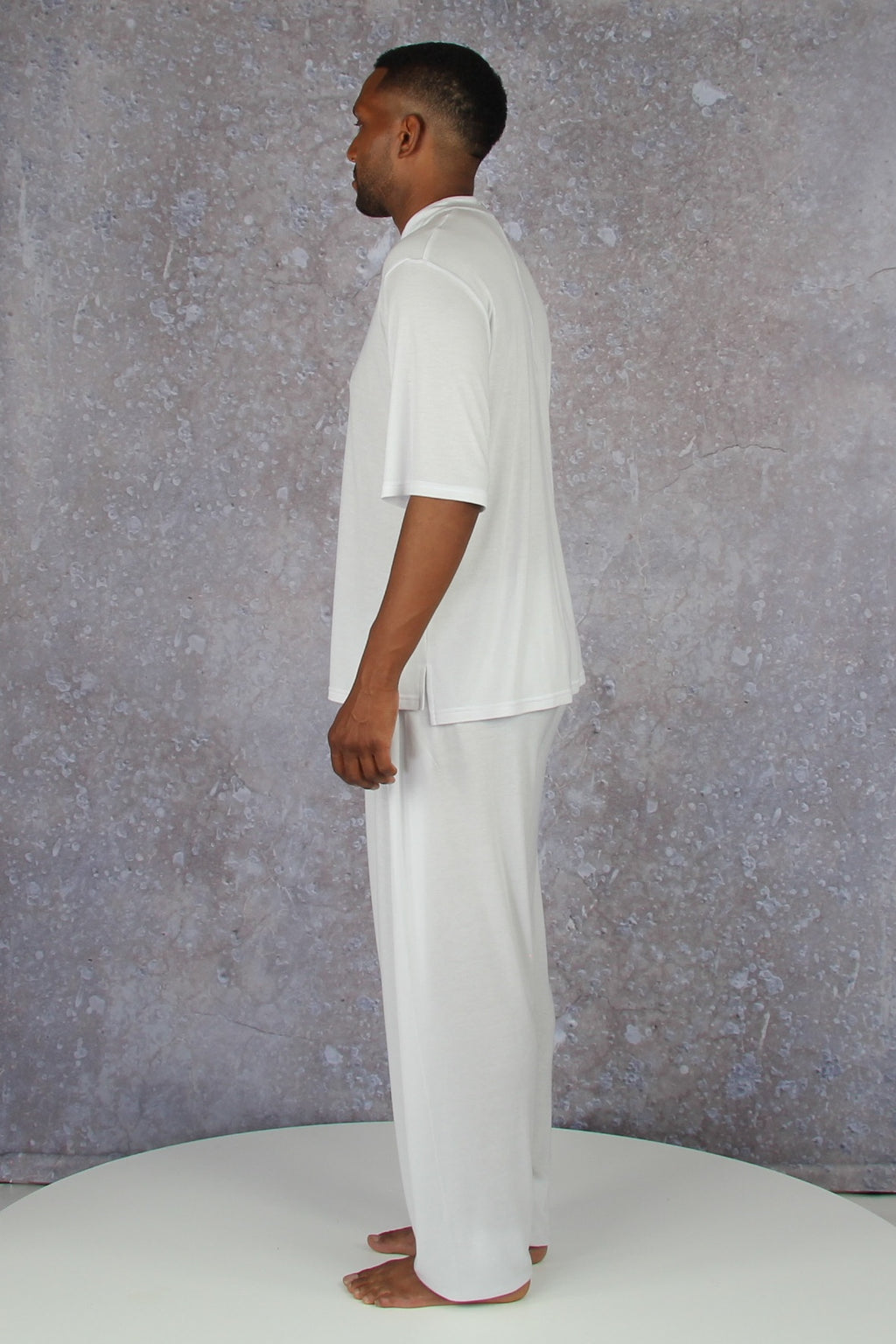 Zweiteiliges Herren-Set aus ultraweichem Tencel - Y-05 Yoga Livestyle Fashion