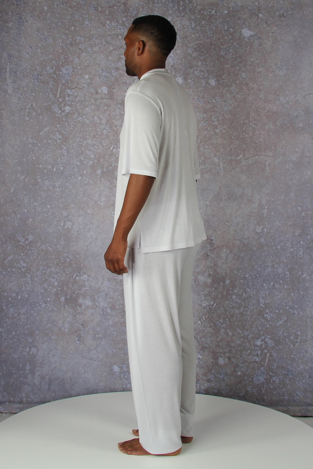 Zweiteiliges Herren-Set aus ultraweichem Tencel - Y-05 Yoga Livestyle Fashion