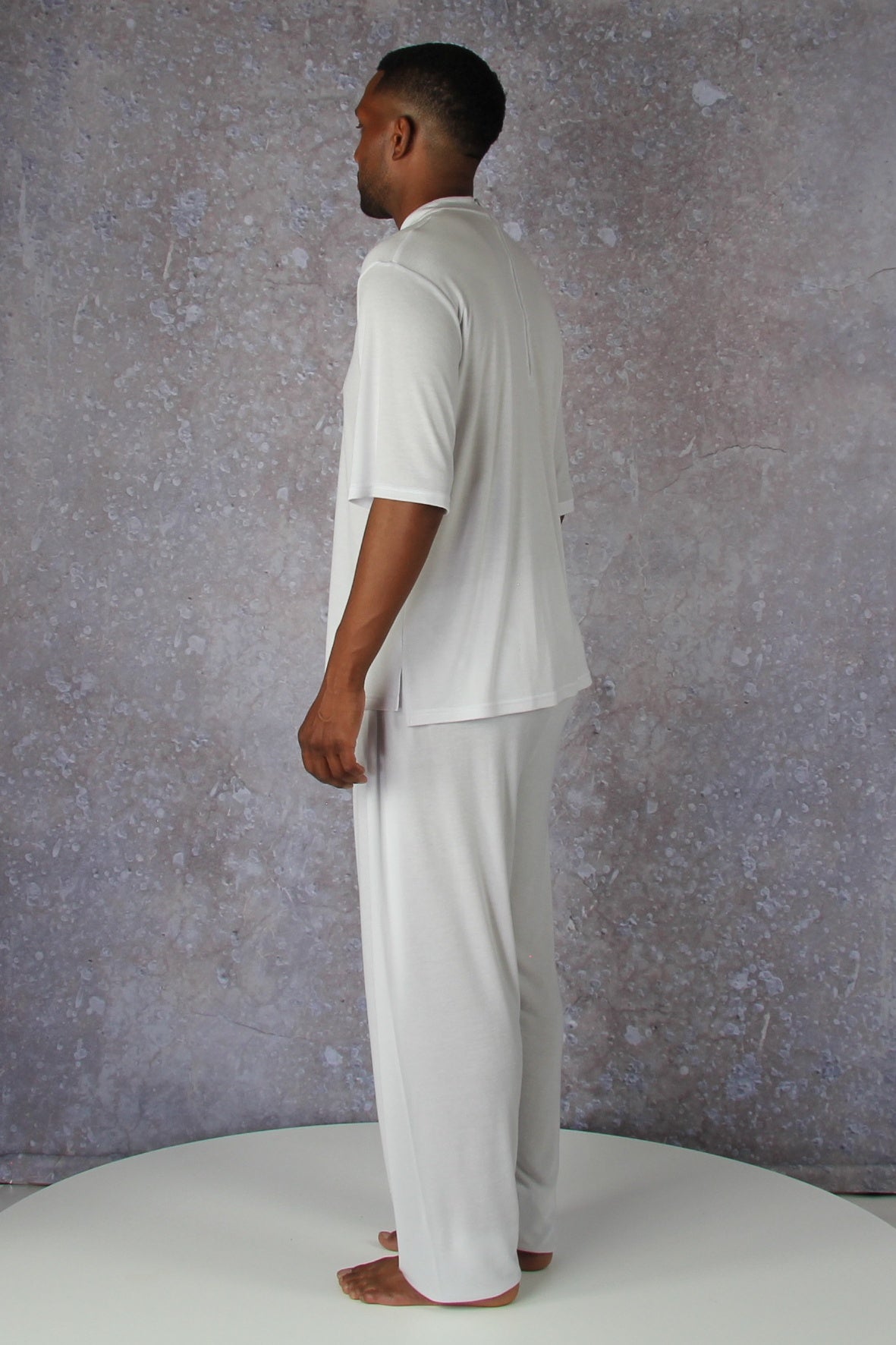 Zweiteiliges Herren-Set aus ultraweichem Tencel - Y-05 Yoga Livestyle Fashion