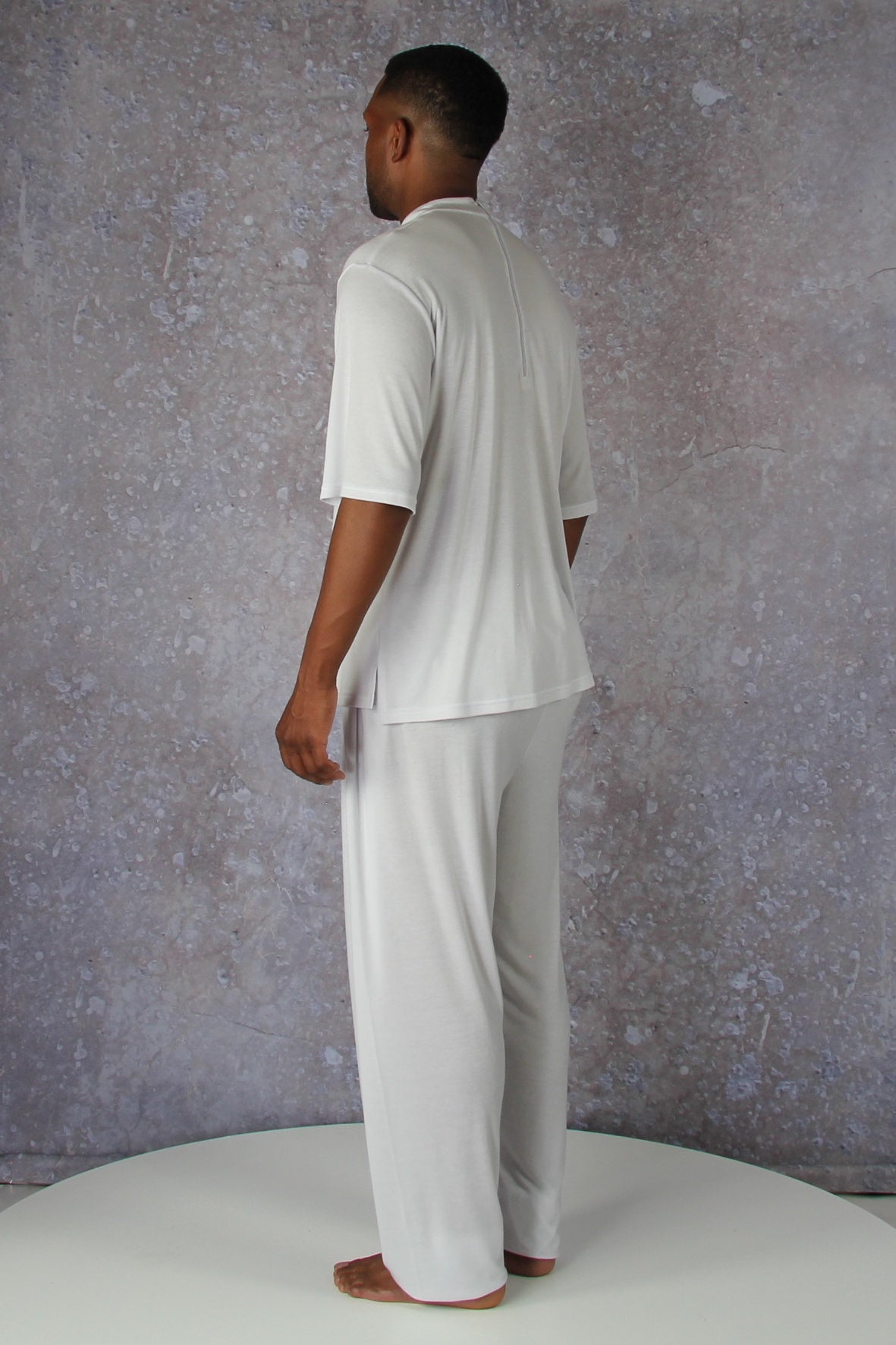 Zweiteiliges Herren-Set aus ultraweichem Tencel - Y-05 Yoga Livestyle Fashion