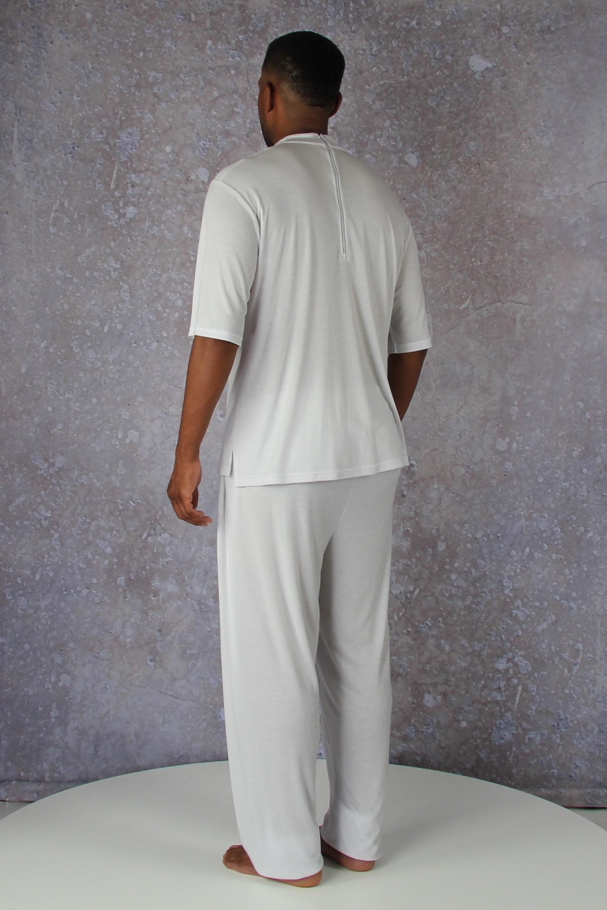 Zweiteiliges Herren-Set aus ultraweichem Tencel - Y-05 Yoga Livestyle Fashion