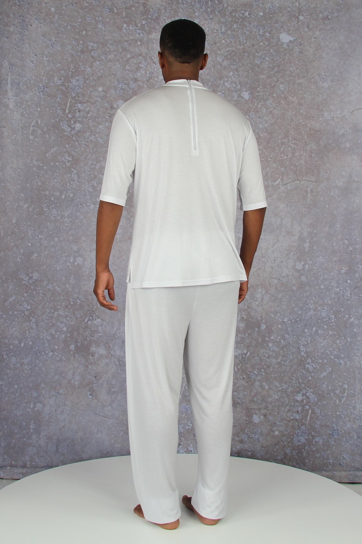 Zweiteiliges Herren-Set aus ultraweichem Tencel - Y-05 Yoga Livestyle Fashion