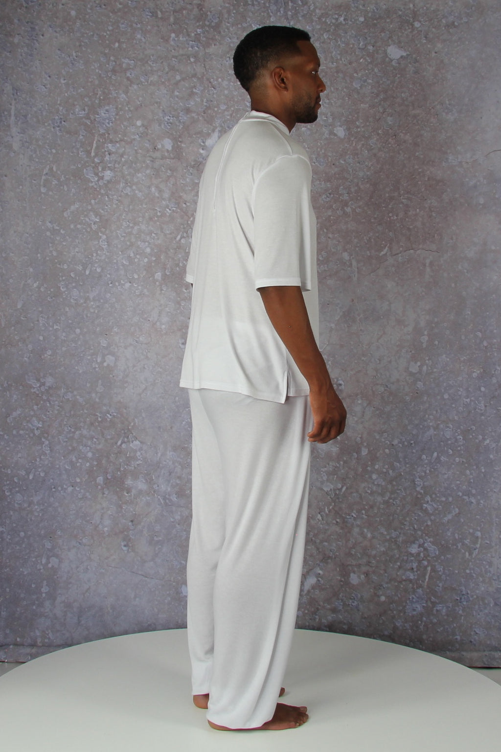 Zweiteiliges Herren-Set aus ultraweichem Tencel - Y-05 Yoga Livestyle Fashion