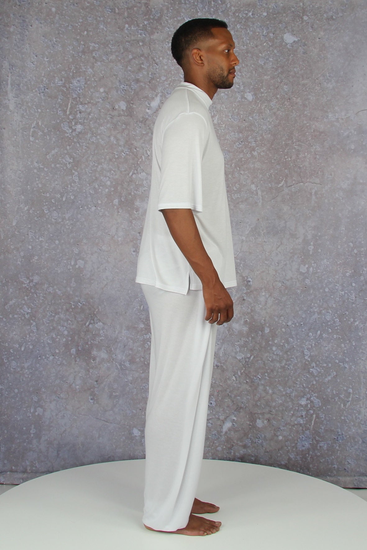 Zweiteiliges Herren-Set aus ultraweichem Tencel - Y-05 Yoga Livestyle Fashion