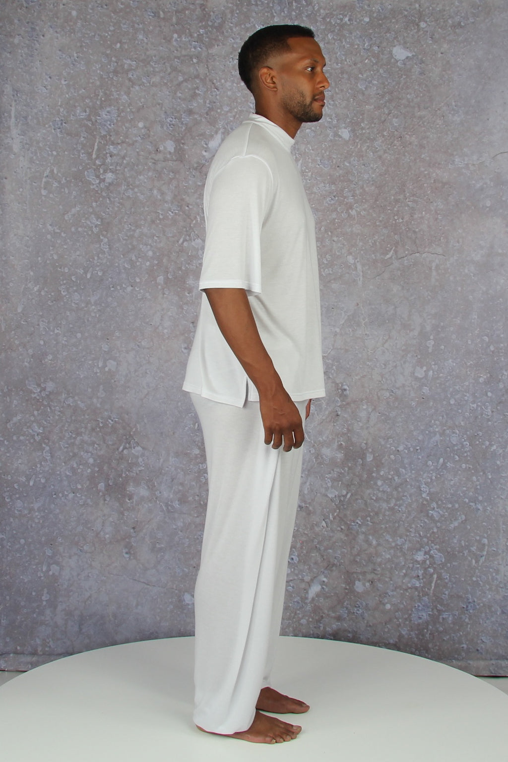 Zweiteiliges Herren-Set aus ultraweichem Tencel - Y-05 Yoga Livestyle Fashion