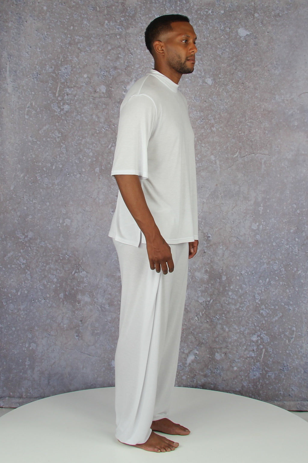 Zweiteiliges Herren-Set aus ultraweichem Tencel - Y-05 Yoga Livestyle Fashion