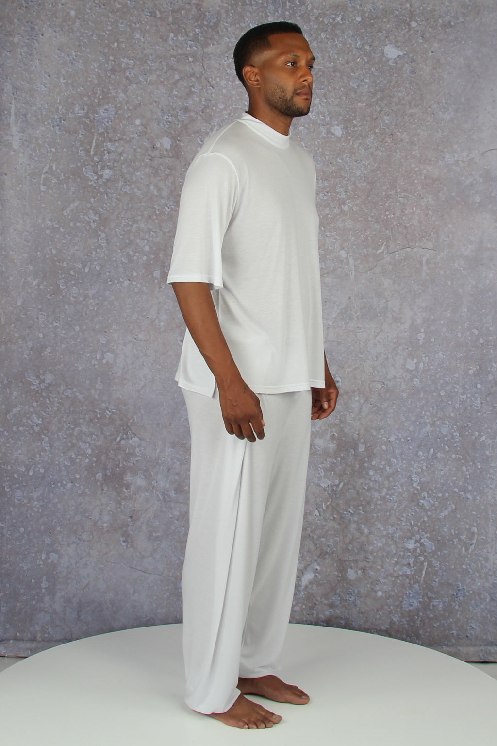 Zweiteiliges Herren-Set aus ultraweichem Tencel - Y-05 Yoga Livestyle Fashion