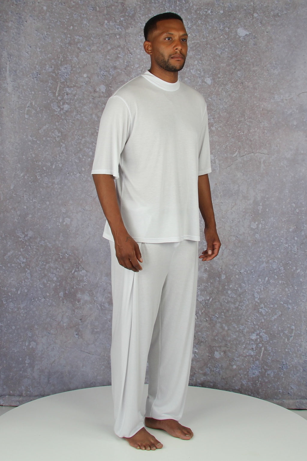 Zweiteiliges Herren-Set aus ultraweichem Tencel - Y-05 Yoga Livestyle Fashion