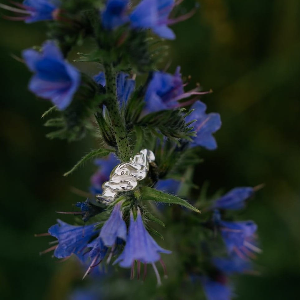 Flow Silver Ring Big Lumi Cosi