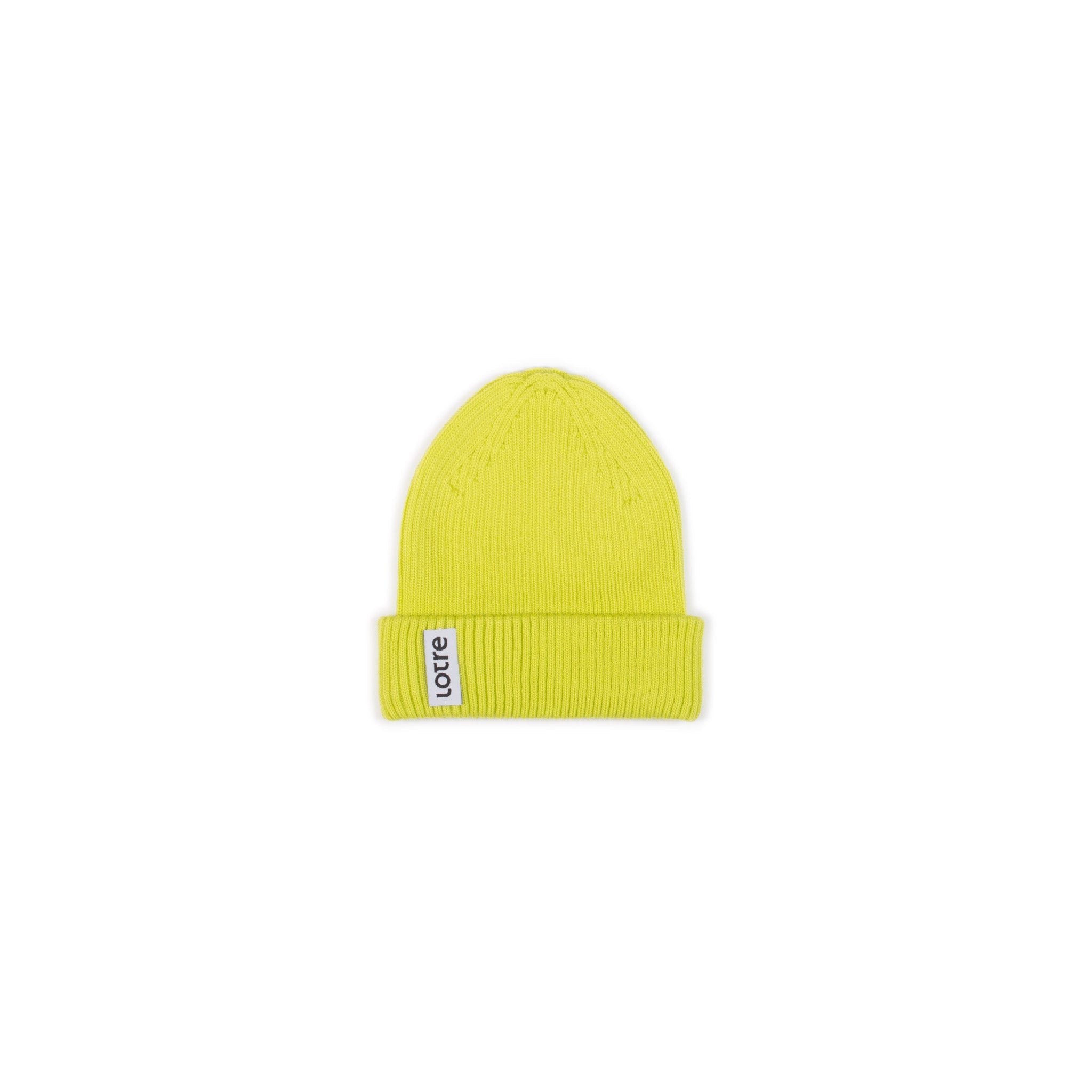 Fritzi Beanie - Electric Yellow, Lotre Studio