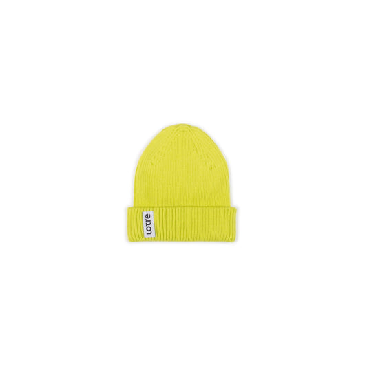 Fritzi Beanie - Electric Yellow, Lotre Studio