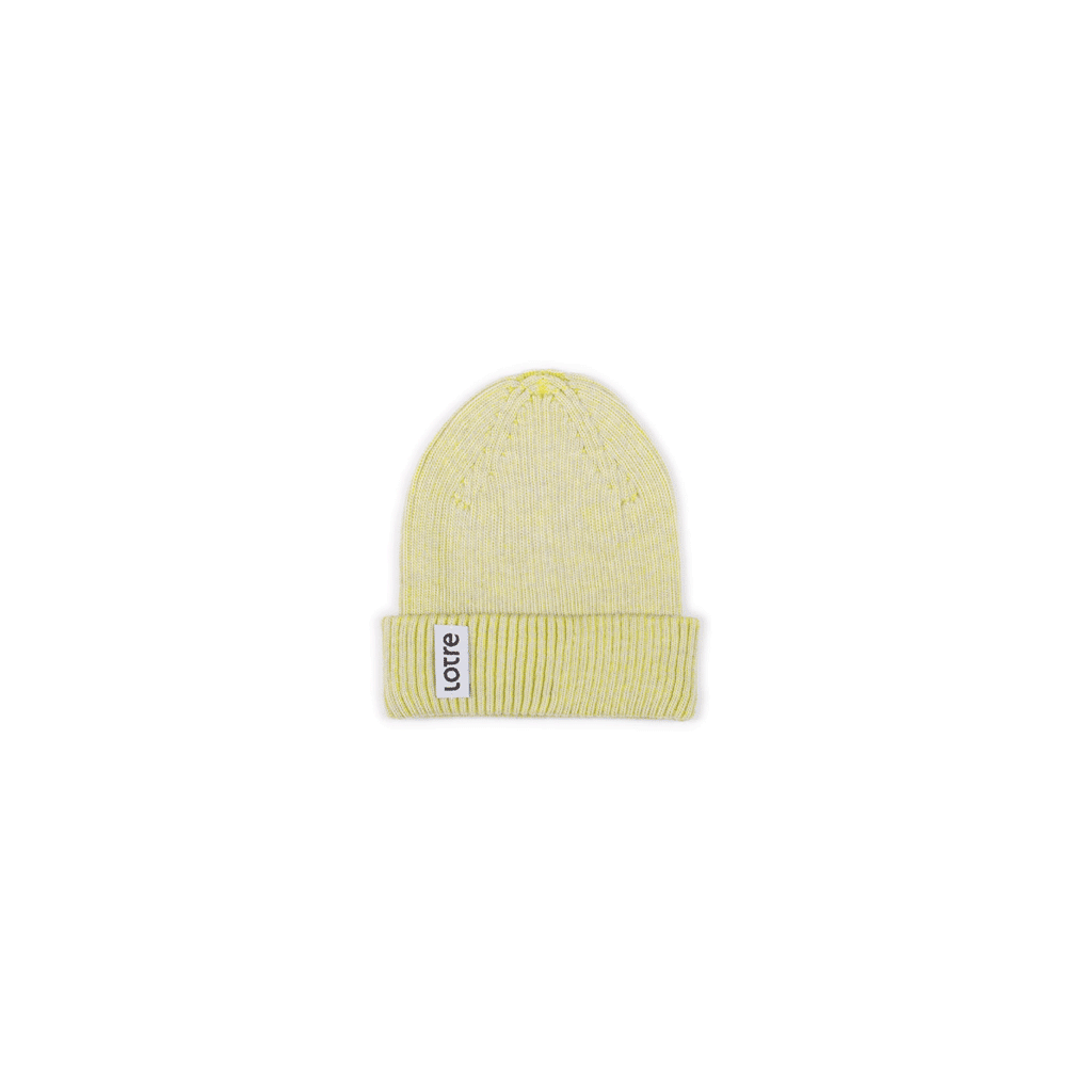 Fritzi Beanie - Light Grey & Yellow Plated, Lotre Studio
