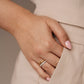 Flow Gold Ring Lumi Cosi