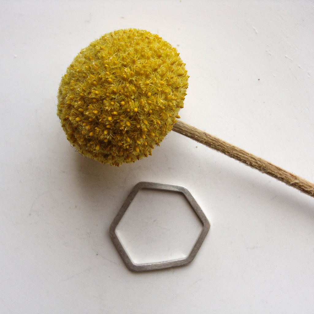 Corners Ring Vierkant Silber Kristin Elm