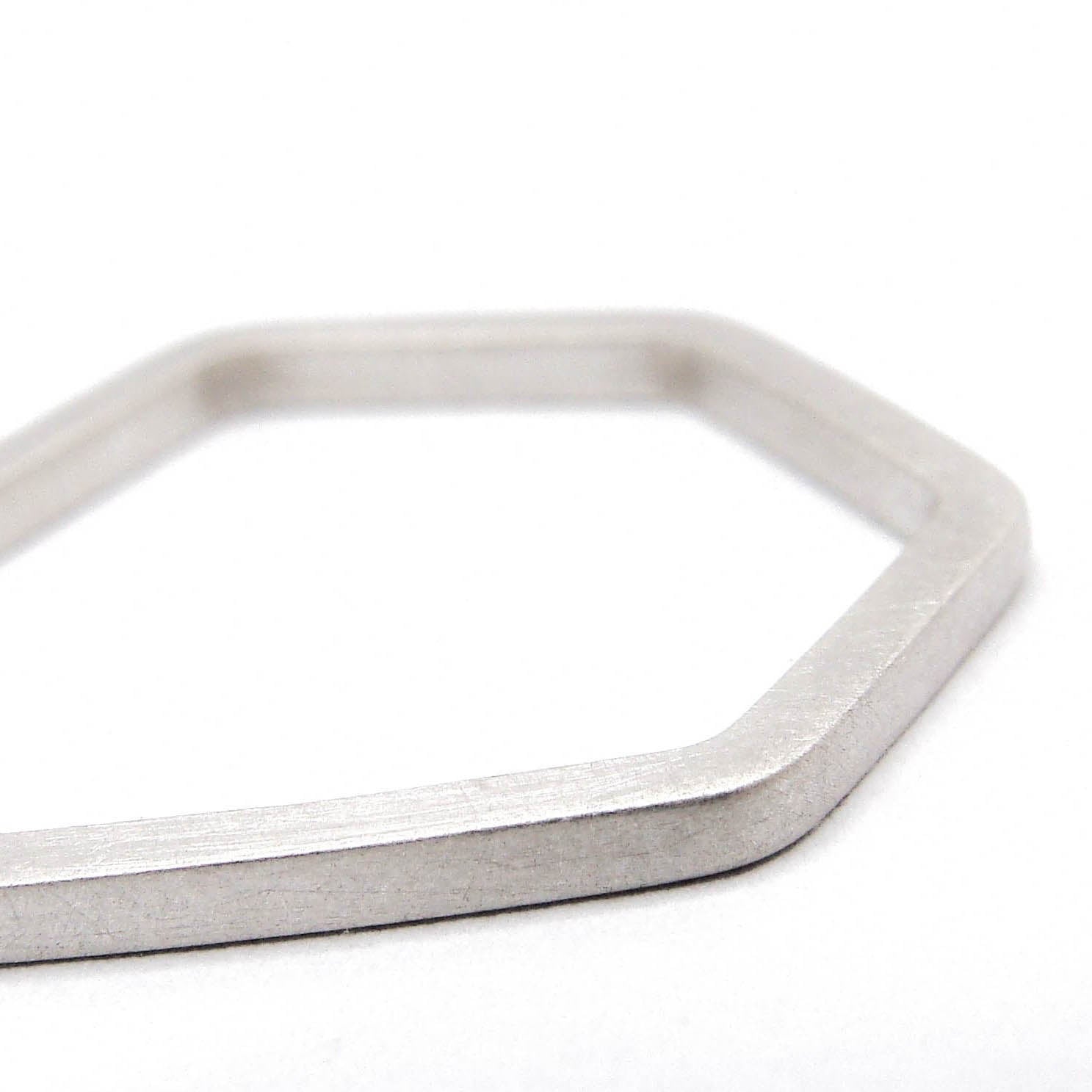 Corners Ring Vierkant Silber Kristin Elm