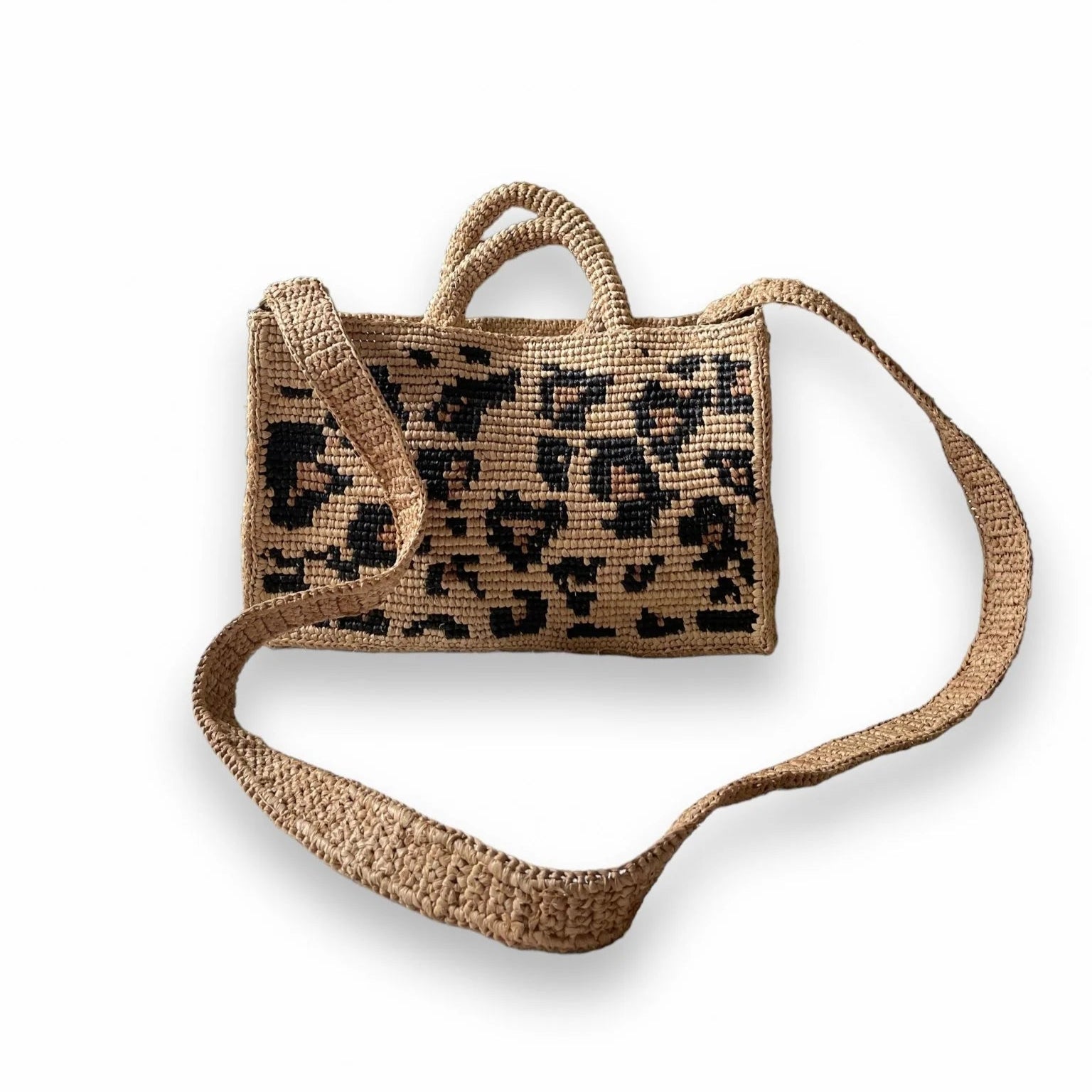 Umhängetasche ROHY - Raffia Leotasche Ikiala