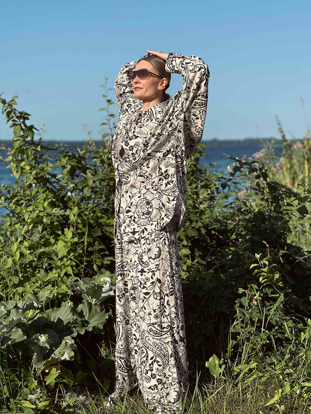 ROXY Bluse aus Viskose – The Aber Studio