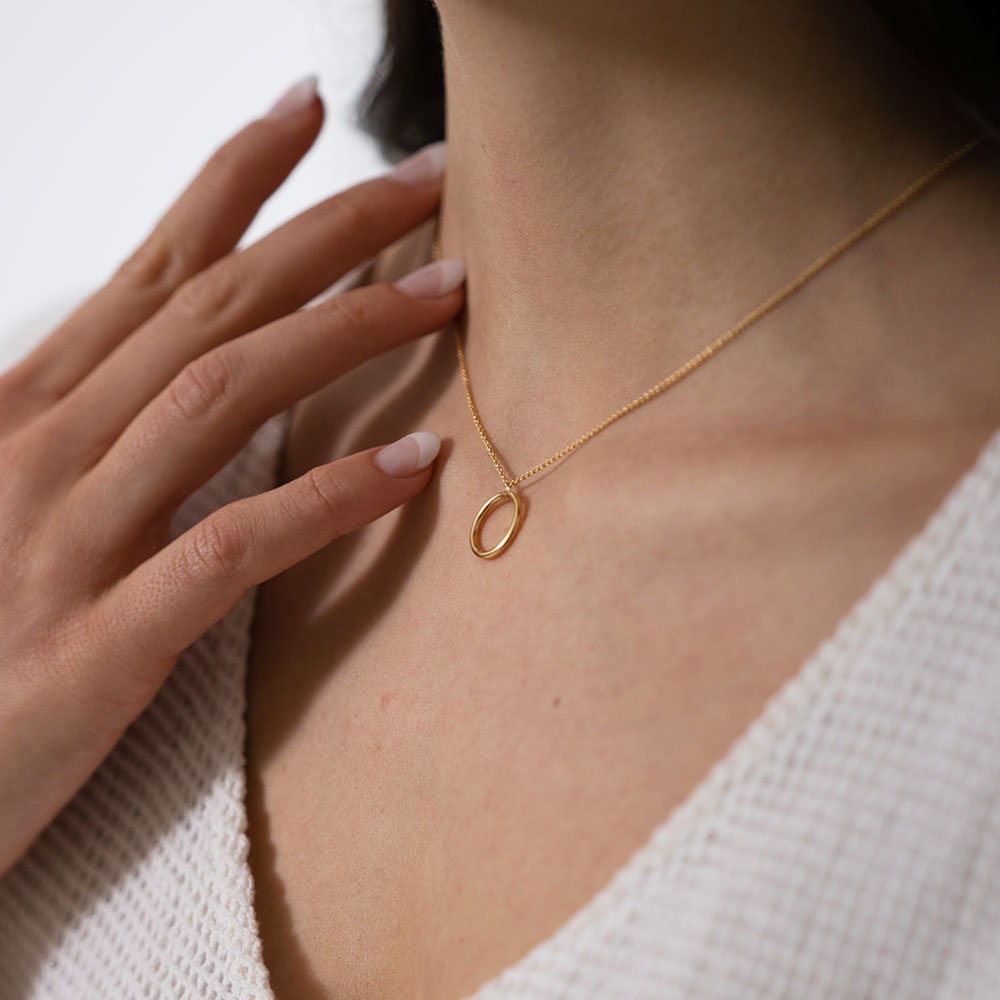 Kette MARY 14 mm, schlichter Kreis, Andy Trauth