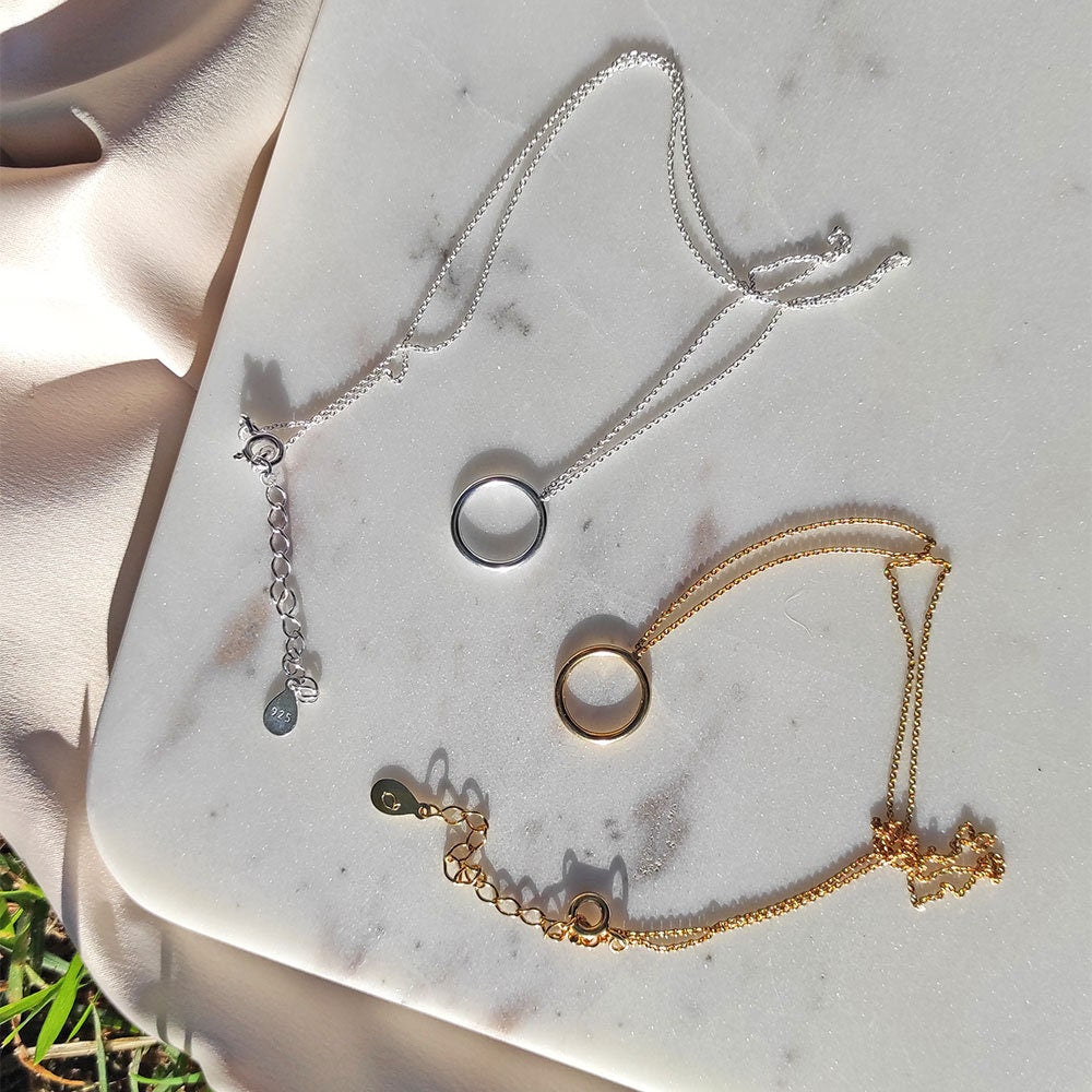 Kette MARY 14 mm, schlichter Kreis, Andy Trauth